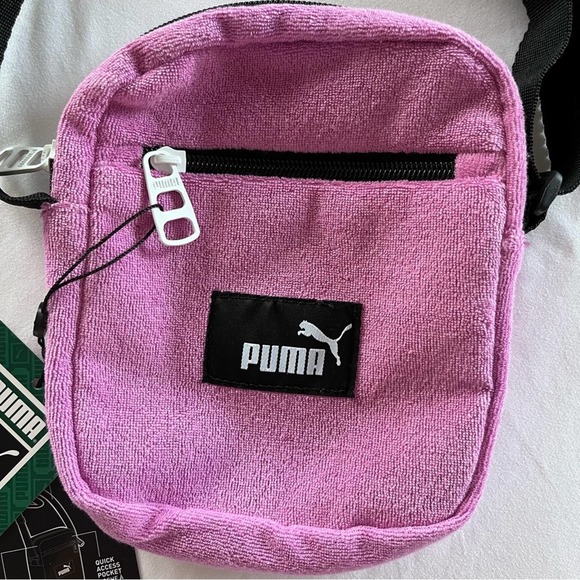 Puma• Purple Terrycloth Rhythm Crossbody 2.0 Bag - Picture 2 of 8